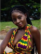 model female model Maame from Ghana