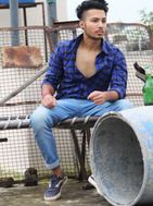 New face male model Gaurav from India