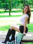 New face female model Cinthia from Bolivia