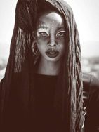 model female model Philister from Namibia