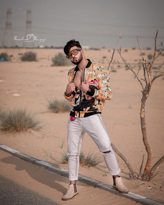 Профессиональная модель Юноша модель Mohammed from Объединенные Арабские Эмираты