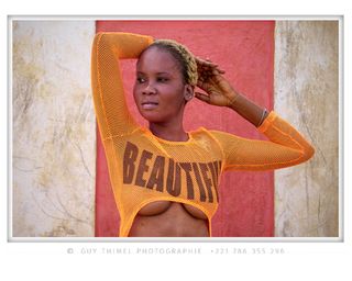 professionelles Model weiblich Model Yvonne from Senegal