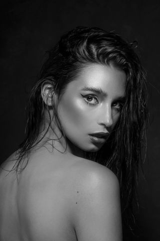 Professional model female model Micaela from Italy