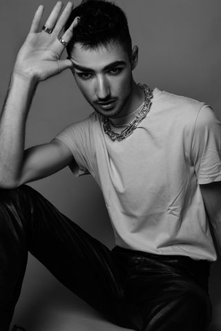 Professional model male model Romain from France