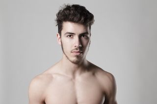 New face male model Oscar from Spain