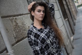New face female model Berta from Spain
