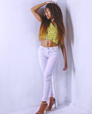 New face female model Gabriella from Trinidad and Tobago