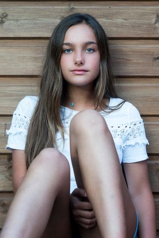New face female model carla from France