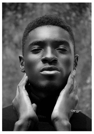 Professional model male model mojemba from Cameroon