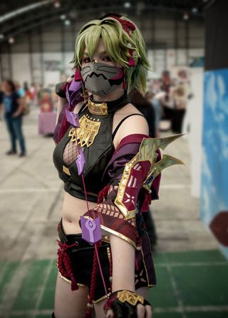 Models for Cosplay at Gamescom Cologne, Germany