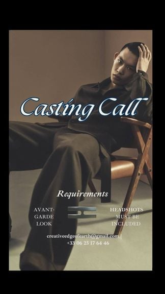 Call for Models: Avant Garde Shoot for an Emerging Luxury Brand!