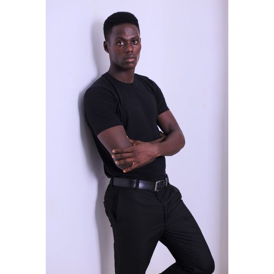 New face male model Samuel from Nigeria