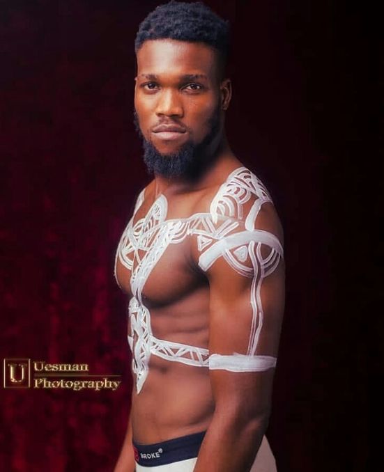 New face male model Taiwo from Nigeria