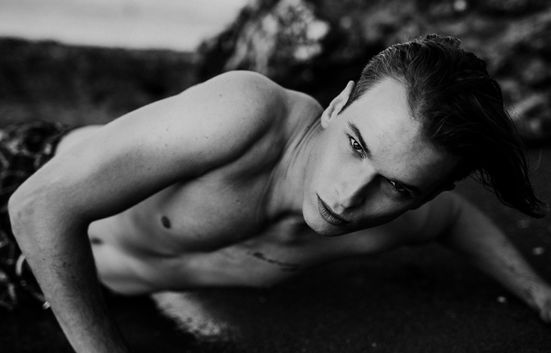 Professional model male model Jakub from Czechia