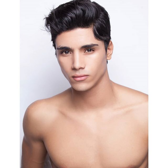 Professional model male model Kamal from Morocco