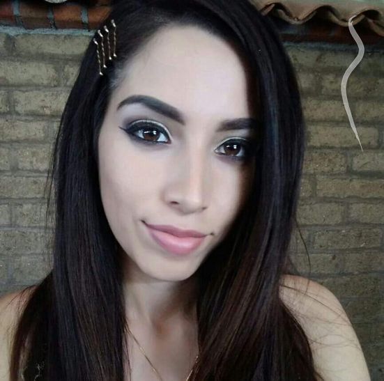 black hair brown eyes female mexican