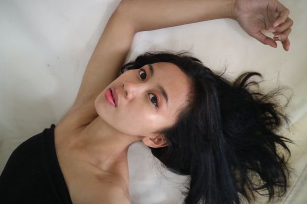  Female model Roviatin from Indonesia